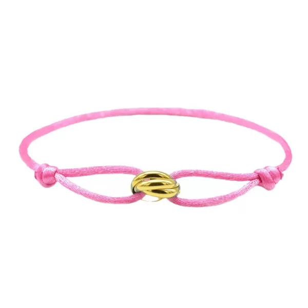 Simple Retro Lucky Woven Rope Bracelet - Image 5