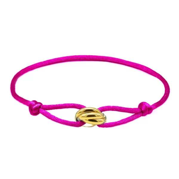 Simple Retro Lucky Woven Rope Bracelet - Image 3