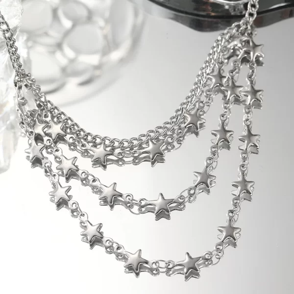 Rhinestone Chain Anklet for Women - Image 2