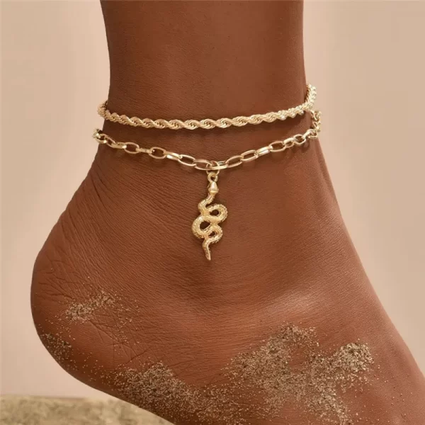 Modyle Fine Sexy Anklet – Elegant Ankle Bracelet for Women - Image 2