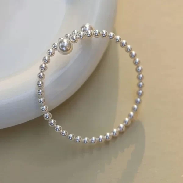 Pearl Stretchable Bracelet - Image 4