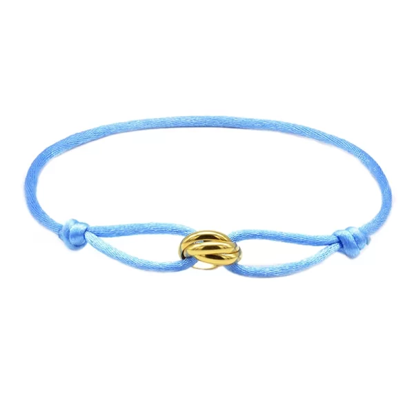 Simple Retro Lucky Woven Rope Bracelet - Image 6